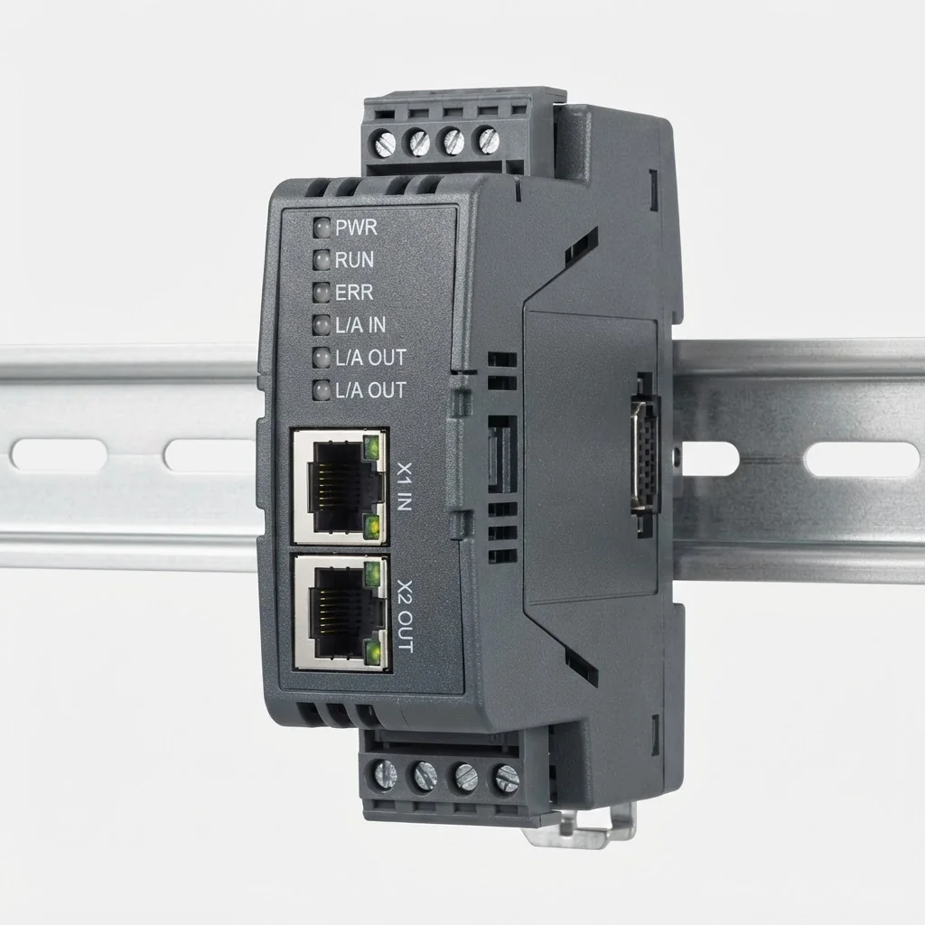 Industrial HMI Touch Panel with IP65-rated front bezel